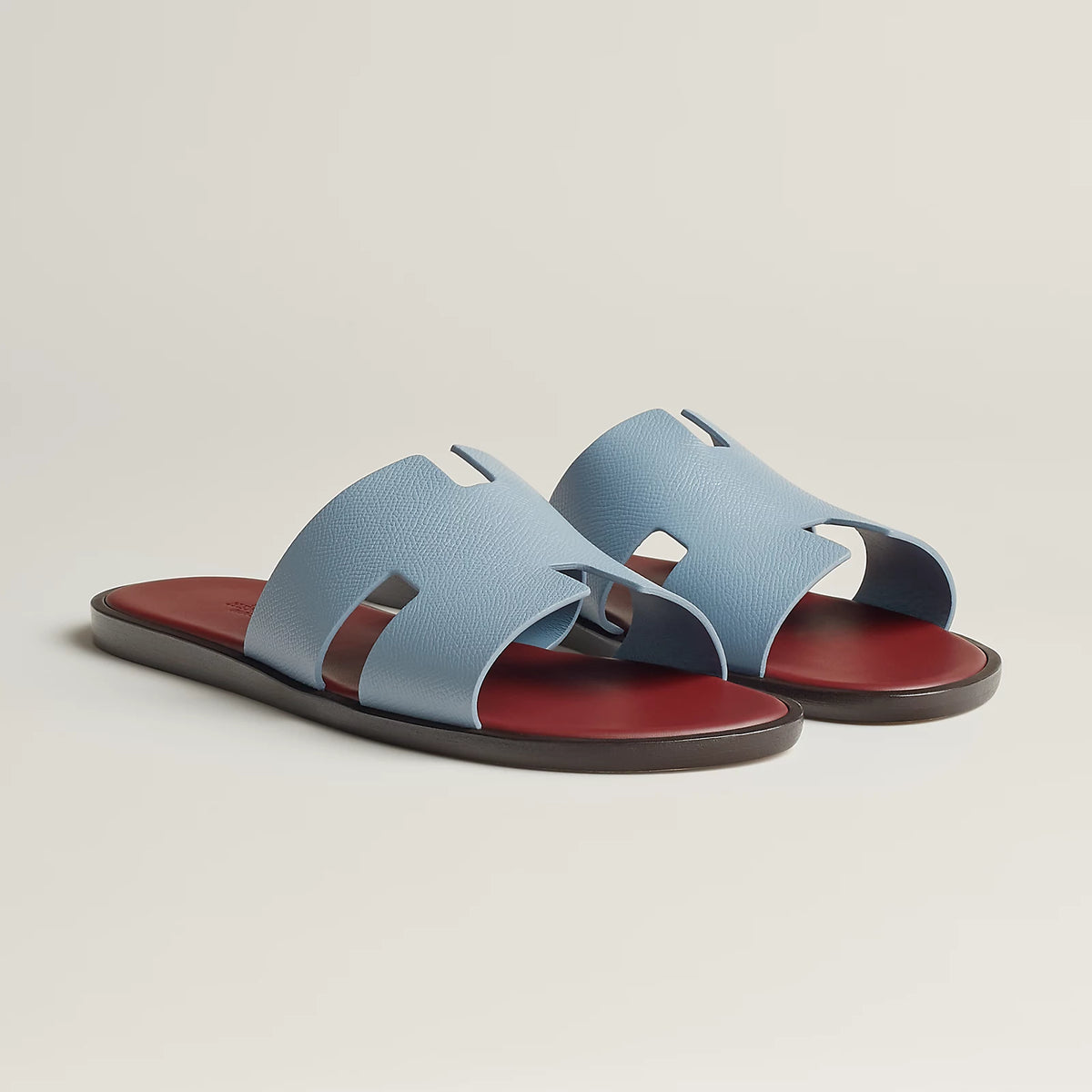 Bleu Ciel / Rouge H Izmir sandal