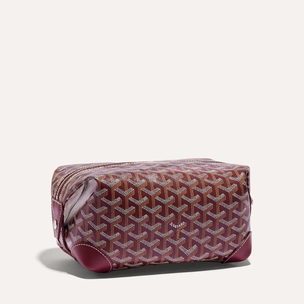 Burgundy Bowling 25 Toiletry Bag