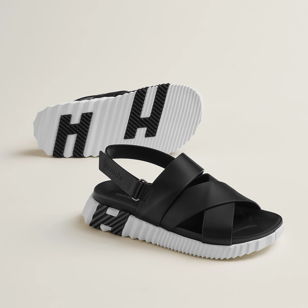 Noir Electric Sandal