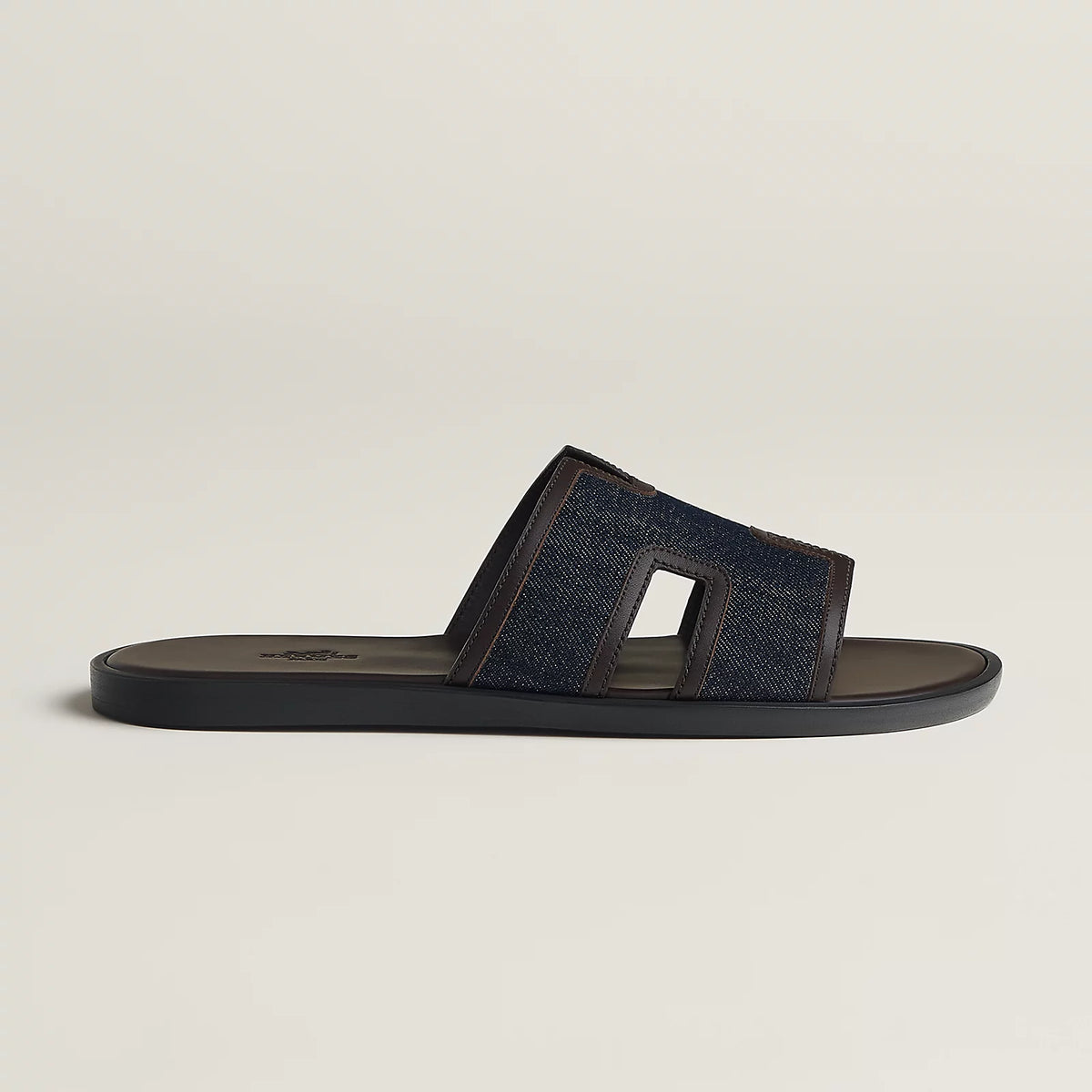 Bleu Brut / Marron Ébène Izmir sandal