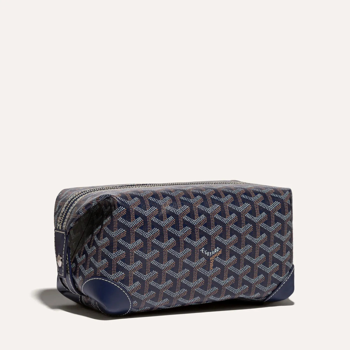 Navy Blue Bowling 25 Toiletry Bag