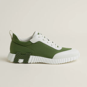 Matcha / Blanc Bouncing sneaker