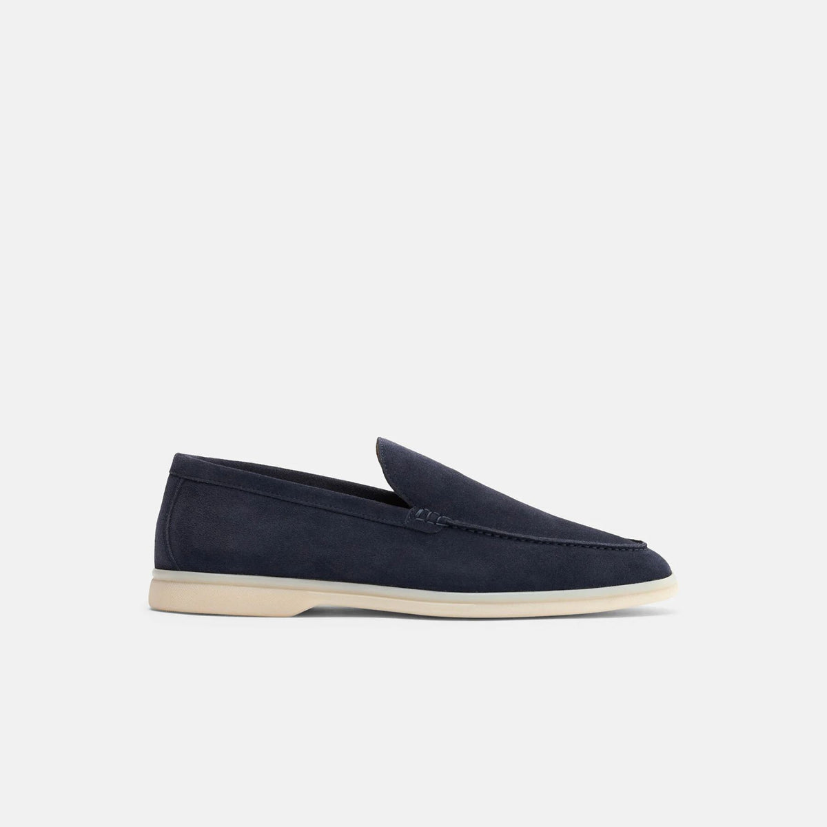 Ludovico Blue Suede Loafers