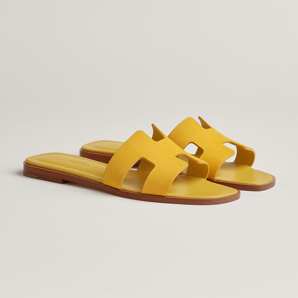 Jaune Bouton D'or Oran Sandal W