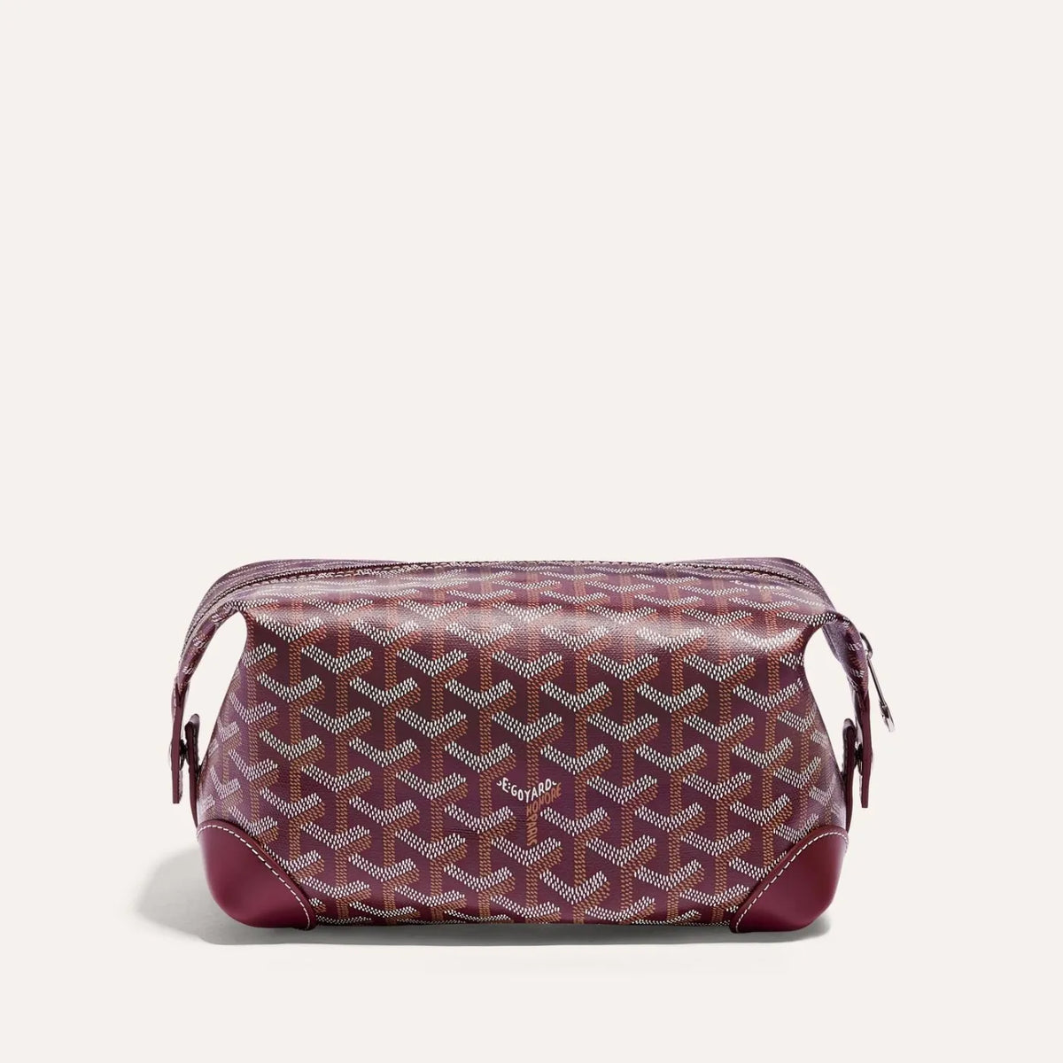 Burgundy Bowling 25 Toiletry Bag