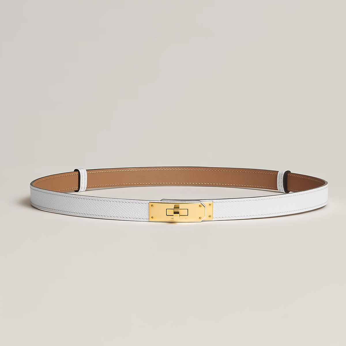 Blanc Gold Kelly 18 Belt