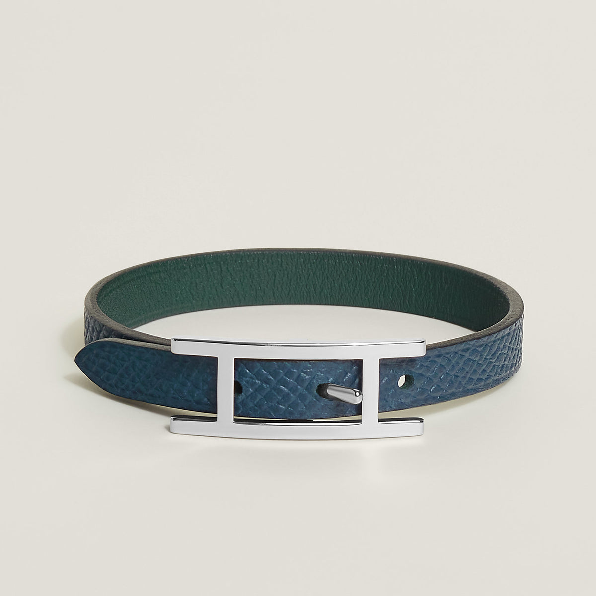 Vert Cyprès / Bleu Navy Behapi bracelet