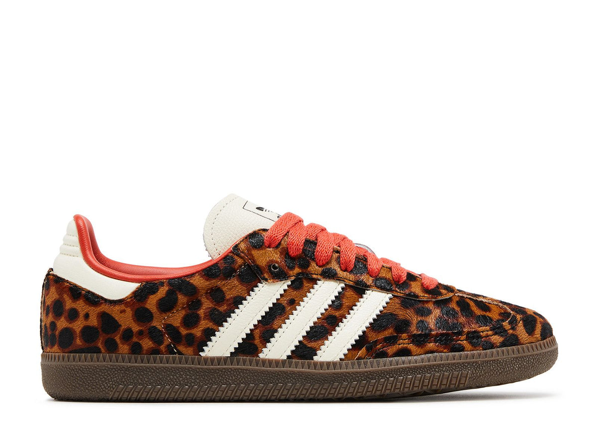 Adidas Samba OG
Preloved Red Leopard (Women's)
