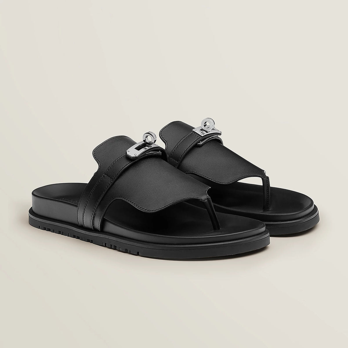 Noir Empire Sandal