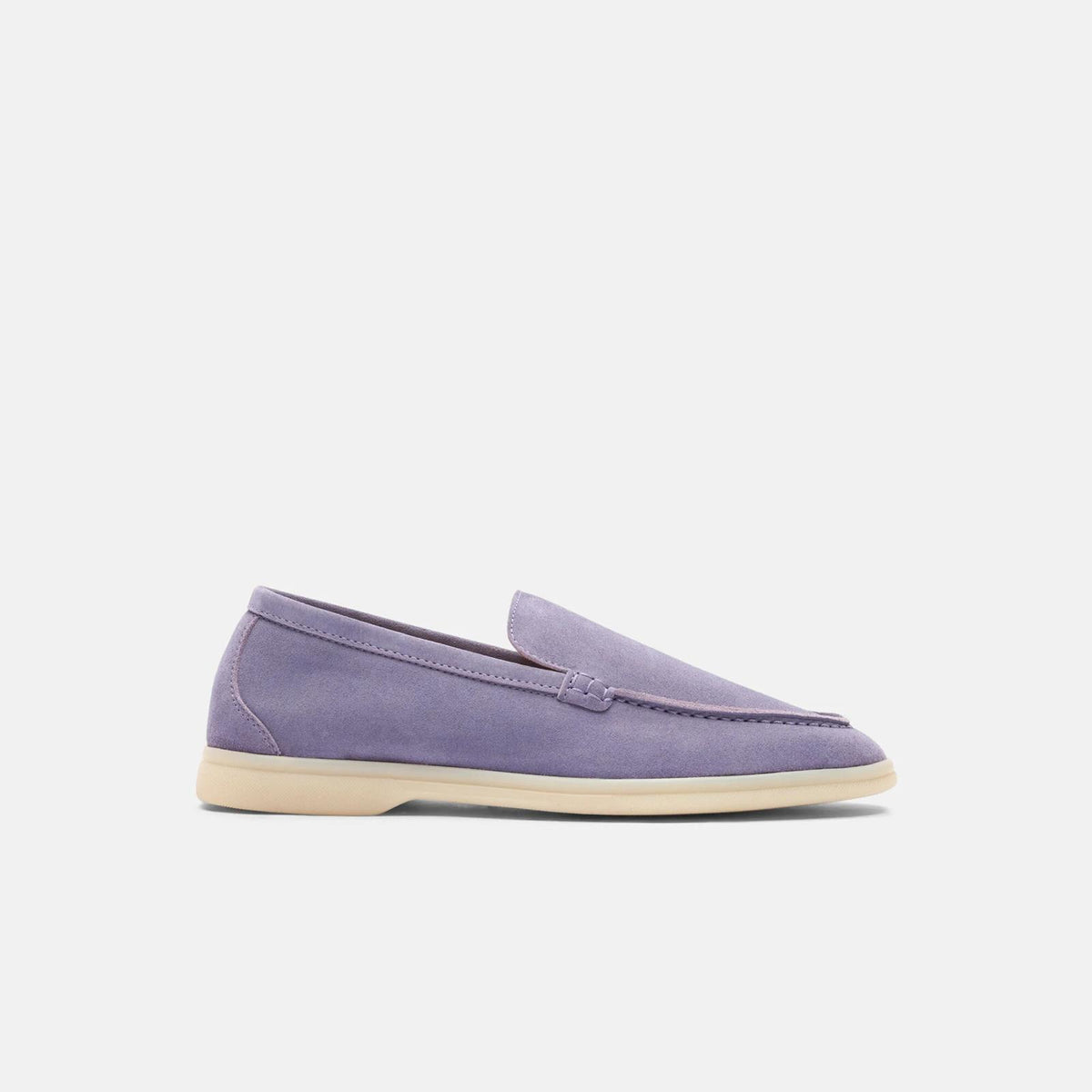 Violet Suede Ludovico Loafers
