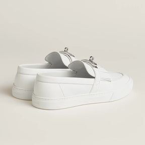 Blanc Fringe Game slip-on sneaker