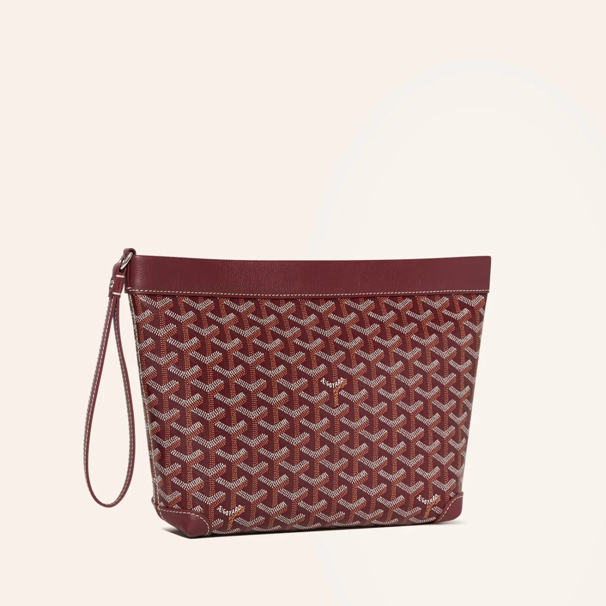 Burgundy Conti Pouch