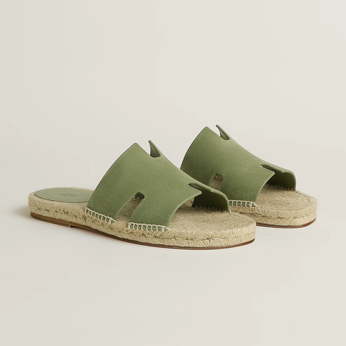 Vert Celadon Antigua espadrille