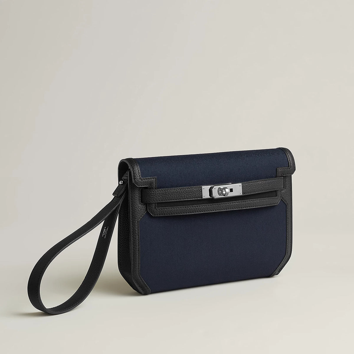 Bleu Marine / Noir Kelly depeches 25 pouch