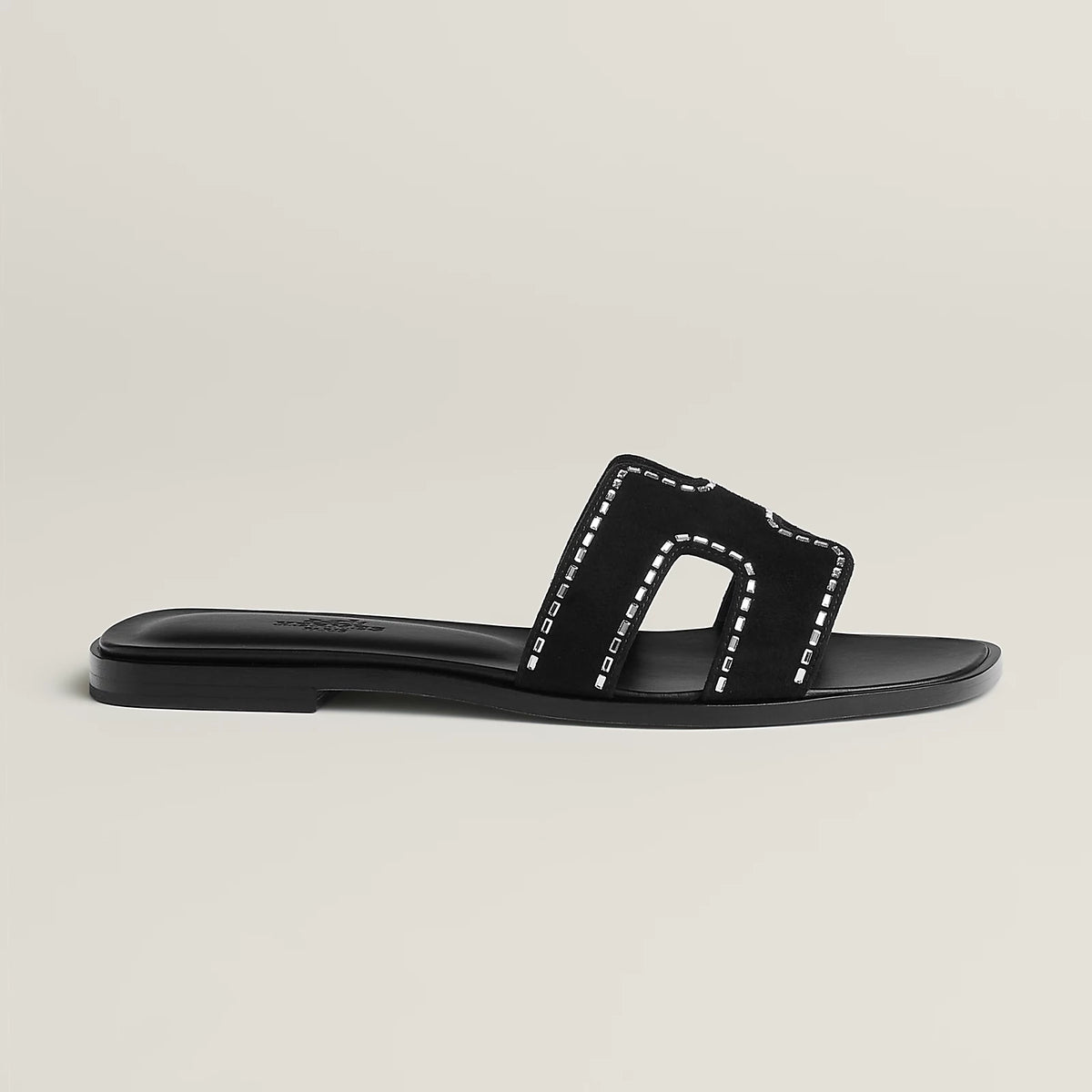 Noir Rhinestone Oran Sandal W