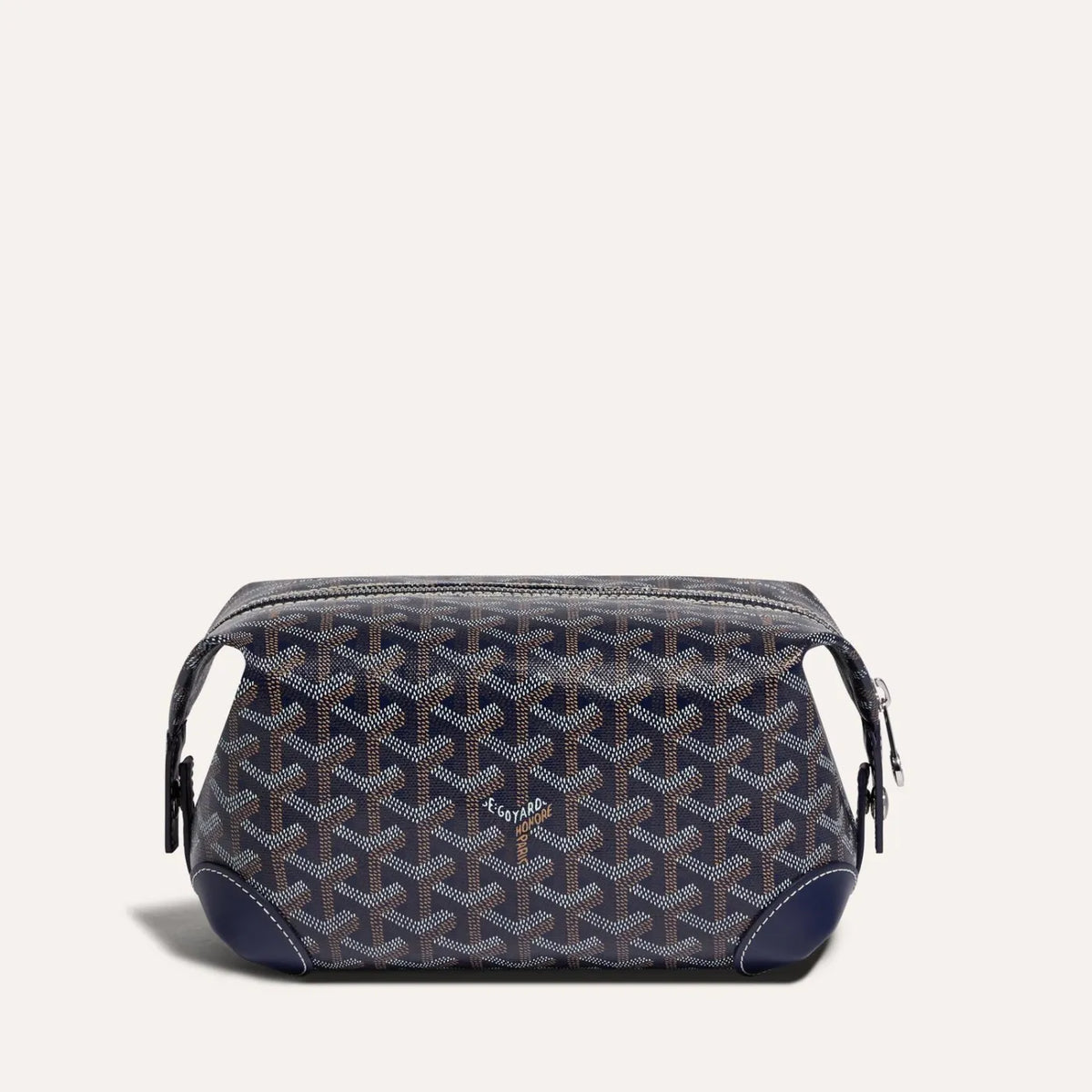 Navy Blue Bowling 25 Toiletry Bag