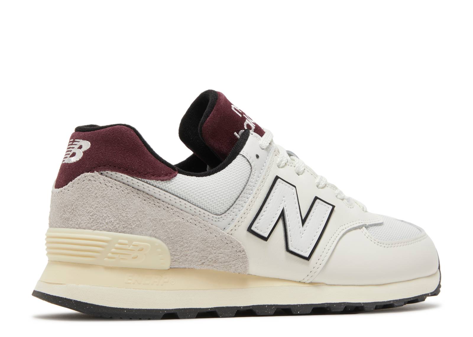 New Balance 574
White Burgundy