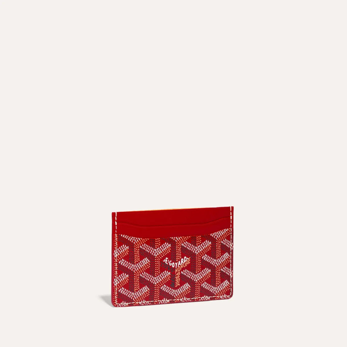 Red Saint Sulpice Card Wallet