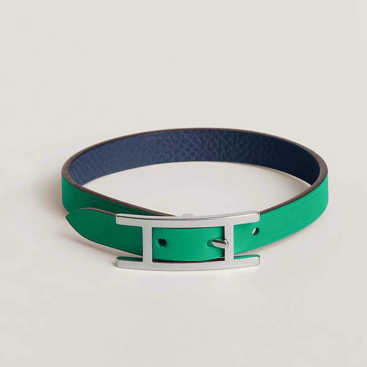 Menthe / Bleu Navy Behapi bracelet