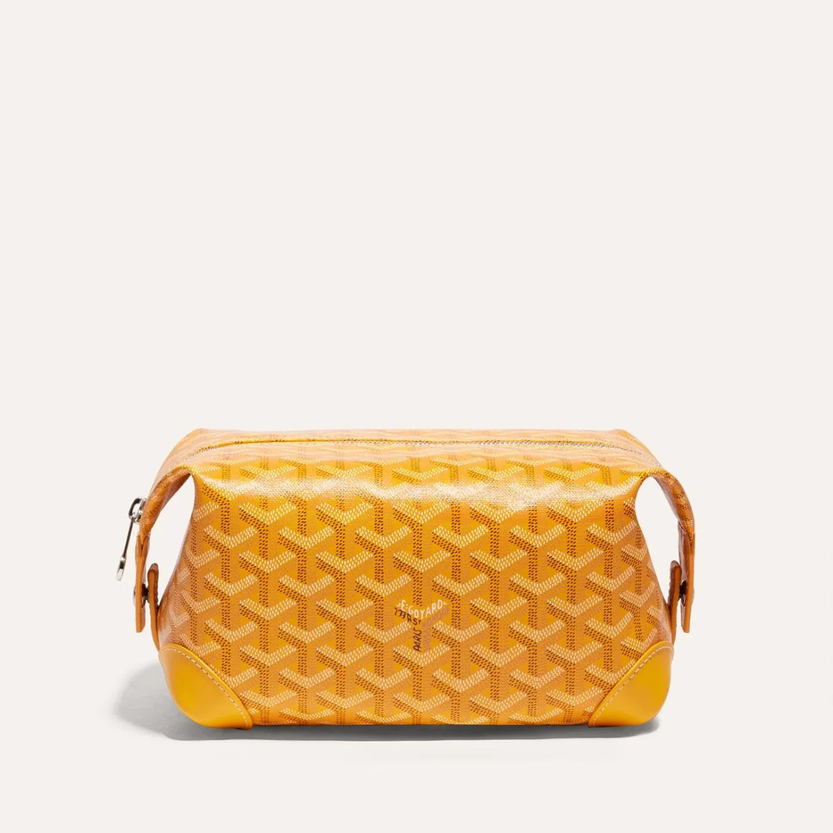 Yellow Bowling 25 Toiletry Bag