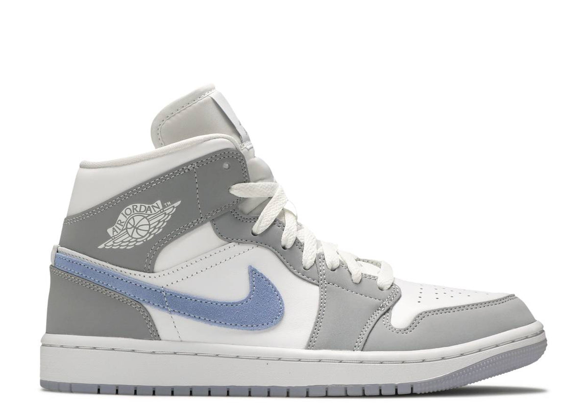 Jordan 1 Mid Wolf Grey Aluminum